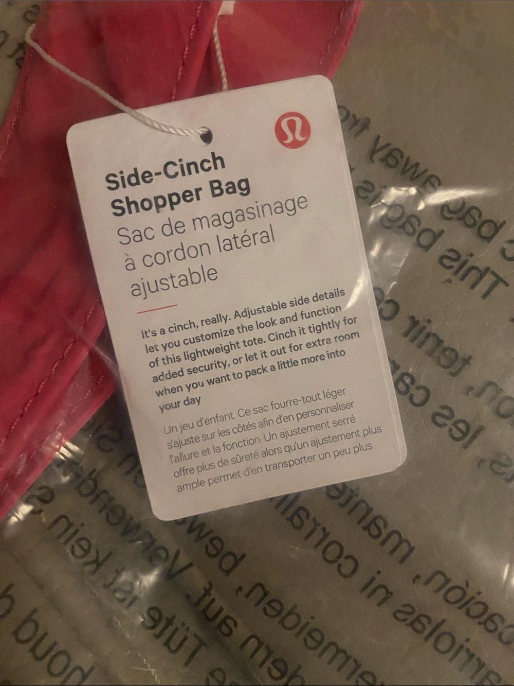 lululemon athletica Pink Tote Bag - Picture 5 of 10